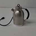 ASCOT Electric Kettle, Electric Tea Kettle Hot Water Kettle Stainless Steel Kettle 1.6L 1500W Retro Tea Heater & Boiling Water, Auto Shut-Off and Boil-Dry Protection (Matte Silver)