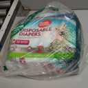 Simple Solution Disposable Female Dog Diapers, Absorbent Leak Proof Protection for Incontinence, Puppy Training, Heat Cycle, Travel, and Housebreaking, XXL Dogs, 2237 Inch Waist, 12 Count