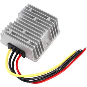 HOMELYLIFE DC Voltage Reducer DC 8V-40V to 12V 6A 72W Converter Automatic Buck Boost Converter Step Down Up Regulator Waterproof Module Transformer for Golf Cart Club Car