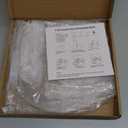 Acrylic Cupcake Stand, 4 Tier Round Cake Stand, 12 in Cake Stand for Dessert Table, Clear Cake and Cupcake Stand Combo, Tiered Serving Trays for Home Decor Wedding Birthday Party