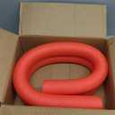 Floating Pool Noodles Foam Tube, Thick Noodles for Floating in The Swimming Pool, Assorted Colors, 52 Inches Long (Red)