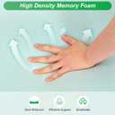2 Inch King Size Egg Crate Cooling Gel Memory Foam Mattress Topper, Convoluted Bed Topper for Pressure Relief and Enhanced Airflow, CertiPUR-US Certified
