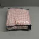 Nayoroom Gingham Duvet Cover Queen Size Pink White Plaid Checkered Comforter Cover Grid Farmhouse Bedding Set 3 Pcs Soft Breathable Washed Microfiber Gifts for Women Men