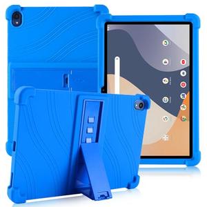 ATOOZ for Walmart Onn 10.1 Inch Tablet Case Kids 2024 (Model:100135925),Soft Silicone Case for Onn 10.1 Gen 4 Tablet with Stand (Blue)