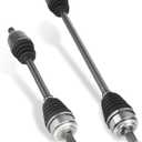 Front left & Right CV Axle Shaft Assembly (Automatic Trans) 2.4L 2.4 Fits for Honda Accord 2003 2004 2005 2006 2007, Replace for 66-4217 66-4218, 1 Pair of CV Axle Shaft Assembly