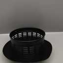 Cone Top Chimney Cap, Chimney Cover Cap Outside Roof Fireplace Screen Cover Exterior Stove Pipe Topper (Black, 6 in)