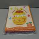 100 PCS Easter Crafts Kit for Kids DIY Foam Stickers - Bunny Eggs Baby Chicks Cutouts for Easter Bulletin Board & Classroom Decorations, Spring Party Home Wall Decor Crafts Supplies