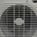 Comfort Zone Window Fan for Bedroom, 9 inch 3 Speed Dual Fans with Auto-Locking Expanders, Window Exhaust Fan, Removeable Bug Screen, White (9" Twin Window Fan w/ Quiet Speed)