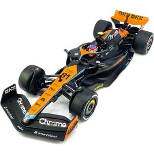 1:24 Scale F1 McLaren MCL60 Model Toy Car Metal Diecast Toy Vehicle, Formula 1 Team 2023 Australian Grand Prix, Oscar Piastri 81, Toys for Boys Kids Gifts, Men Collection, Home Office Décor, Black