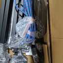 Eastrexon Updated Folding Chair Rack, Heavy-Duty Folding Chair Cart w/ 4 Swivel Wheels, Holds 12 Tables or 84 Chairs, Up to 1000 LBS Capacity, 2 Binding Ropes, 1 Dust Cover, 72“L x 33”W x 74”H, Black