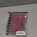 Sexy Floral Embroidered Flower Mesh Underwire Push Up Lingerie Set (Medium, Bow Wine Red)