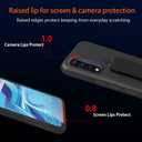 Case for Alcatel TCL 4X 5G (T601DL) / TCL 20 A 5G Phone Case with Hidden Folding Telescopic Kickstand/Stand Shockproof Protective Cover Silicone TPU Case - Black