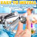 4Pcs Bathroom Faucet Aerator Replacement - 15"/16" 24mm Kitchen Bathroom Sink Attachment High Flow Aerator for Sink Faucet Aerators M24 Male Thread