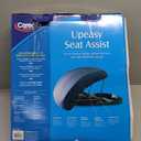Carex Upeasy Seat Assist Plus - Chair Lift And Sofa Stand Assist - Portable Lifting Seat For Persons 200 Pounds to 340 Pounds, Provides 70% Assistance