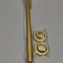 AIZESI Small Tension Rod 18 To 27 Inch1 - Inch Diameter Gold Tension Curtain Rod Small Tension Rod No Drilling, Anti - Slip, Anti - Rust Short Tension Rod