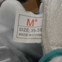 Snowflake Girls Ice Skates for Kids, Adjustable Kids Ice Skates for Girls Boys Ages 3-12, Beginner Ice Skating Shoes for Outdoor and Rink, Warm Comfortable Lining and Reinforced Ankle Support,  Blue, Size M 35-38