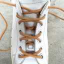 Round Genuine Leather Shoelaces (Brown 71")