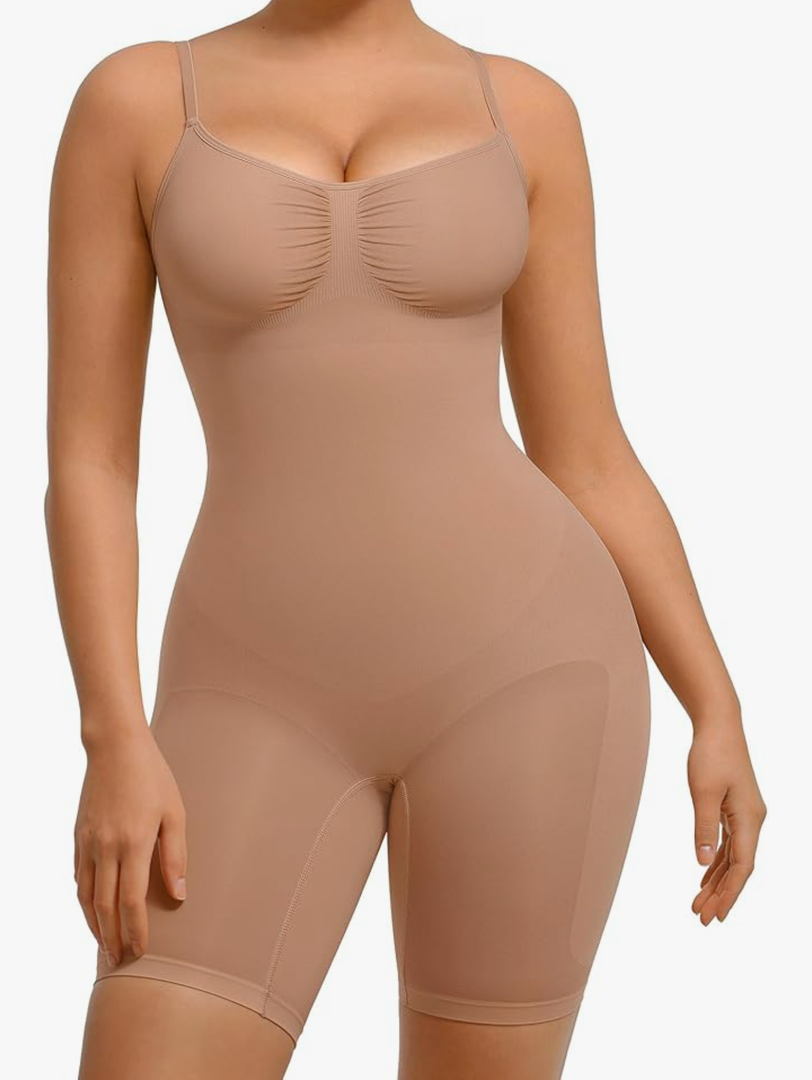 FeelinGirl Shapewear Bodysuit Tummy Control Seamless Sculpting Butt Lifter Body Shaper for Women, Size XL/XXL