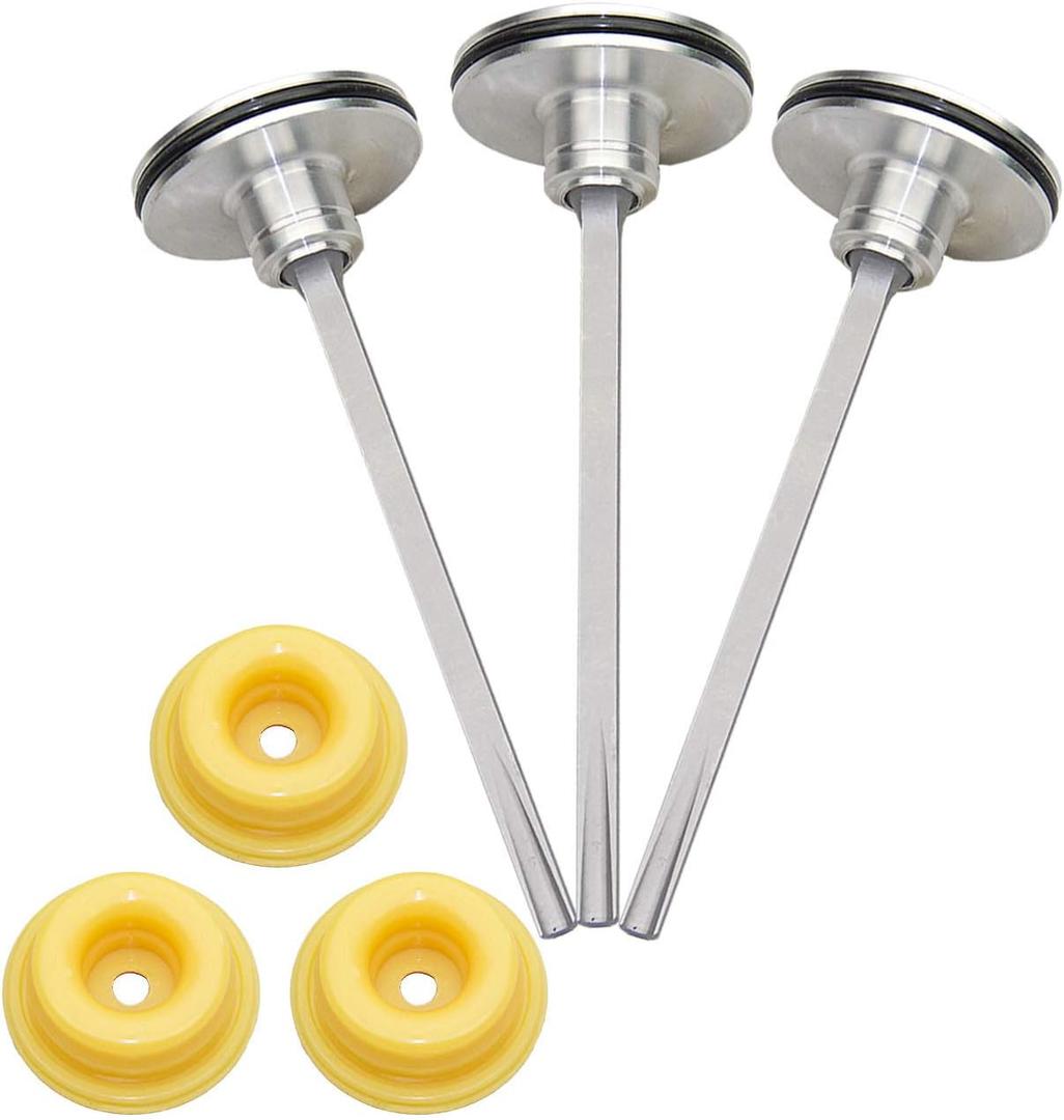 (3)877-323 Aftermarket Piston Driver &(3) 883-511 Piston Bumper Kit - for Hitachi NR83A, NR83A2, NR83A2(S) Air Nailer - Framing Nailers 885915, 877323, SP 877-323, SP 885-915 878-303 Piston Assembly