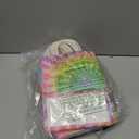 JOYGATHER 24 Pcs Tie Dye Party Favors Bags with Handles, Colorful Rainbow Goodie Gift Candy Kraft Paper Bags with 6 Different Types for Kids Adult Birthday Baby Shower Party Supplies Decorations