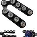 Bowling Ball Spinner, Hook & Grip Trainer with Maintenance Stand - All-in-One Practice Tool for Improving Rev Rate and Ball Performance