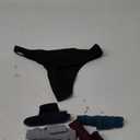 ANZERMIX Women's Breathable Cotton Thong Panties Pack of 6, XL