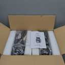 90W LED Moving Head DJ Lights Mini Beam Stage Lights Super Bright Spot RGBW 4IN1 DMX 512 12CH Sound-Activated for Wedding DJ Party Stage Lighting (90W, 2)