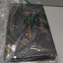 INTEO Red Light Therapy for Face, 3 Modes Portable Led Face Mask Light Therapy with Remote, Near-infrared 850 Red Light Mask with Timing Function, Led Light Therapy At Home 180 LED Beads (Black Golden)