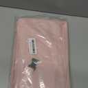 Dual-purpose Bedside Caddy Bedside Organizer, Bed Caddy with 6 Pockets, Versatile Bedside Storage Solution Magazine Remotes holder, ideal for Home, Dorm, Hospital, Crib Bed (Pink)