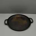 Cast Iron Pizza Pan - 14-Inch Baking Pan for Oven, Stovetop, Grill, or Campfires - Durable, Even-Heating, Versatile Cast Iron Griddle by Home-Complete