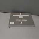 Shower Squeegee with Silicone Hook, 11" Inch Width All Purpose Squeegee Wiper for Shower Glass Doors Bathroom Mirror Tiles Car Window Cleaner Tool - White