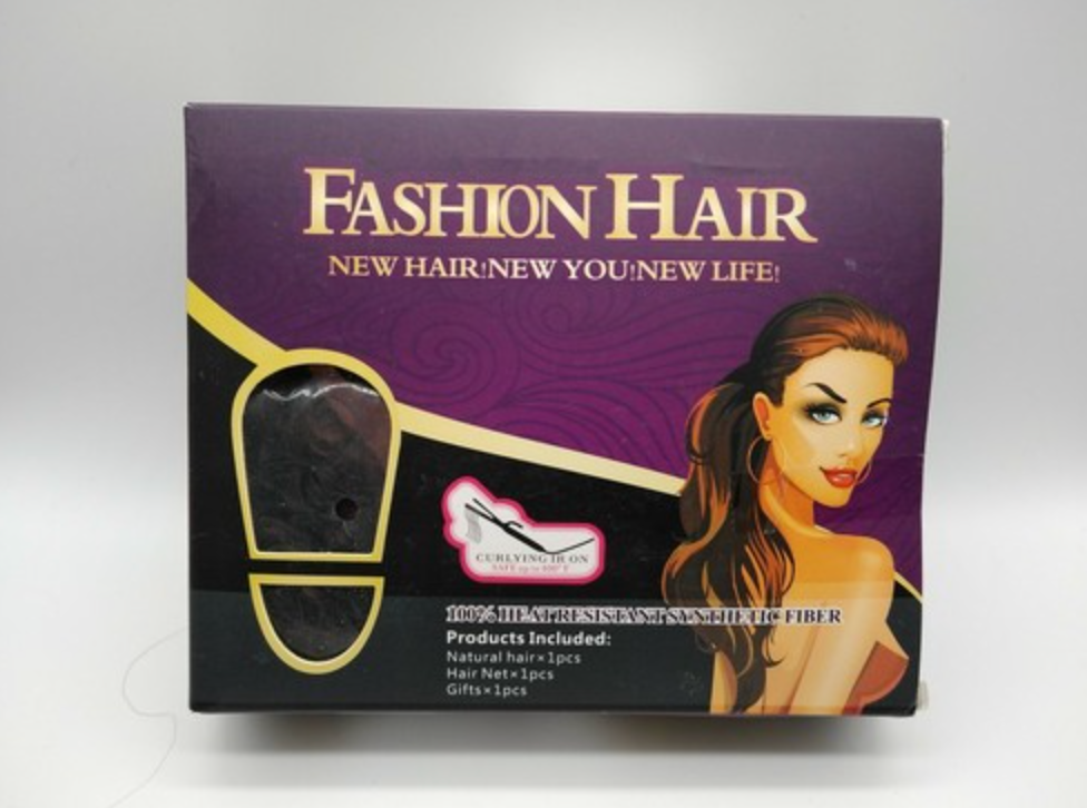 Fashion Hair 100% Heat Resistant Synthetic Fiber Natural Hair 