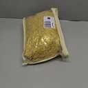 6.5FT Gold Sequins Round Backdrop Cover - Sparkly Glitter Design, Adjustable for 5-6.5ft Round Arch Stands, Fitted Circle Balloon Arch Cover for Wedding Birthday Party Baby Shower Photography Decor