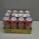 C4 Energy Drink x Popsicle Variety Pack, Carbonated Sugar Free Pre Workout Performance Drink with no Artificial Colors or Dyes, 3 Flavors - Grape, Hawaiian Pineapple, and Cherry, 16 Oz, Pack of 12