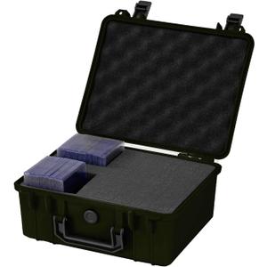 Toploaders Card Case Holder Deck Box Organizer Trading Card Storage Box Comlatible with standard loose Cards Baseball,Sport Cards (black)