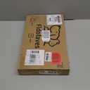 Fldofaves Dog Gate - 18"-45" Adjustable Extra Wide Metal Baby Gate to Step Over, 10" Tall Small Pet Gate with 3 Extension Kits, Pressure Mounted for Doorways & Stairs (White)