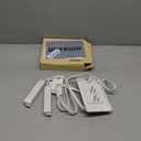 TESSAN 10 Ft Flat Plug Extension Cord with Multiple Outlets, Surge Protector Power Strip with 3 USB(1 USB C) 8 Outlets, 900J Protection, Desk Charging Station for Home, Dorm Room Essentials, White