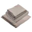 1set Full Microfiber Bedding Fitted Sheet and Pillow Covers, Bed Sheets for Comfortable Sleep and Easy Care Deep
