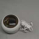 Dental Ultrasonic Retainer Cleaner Machine: 45kHz Dental Cleaning Pod for Denture, Aligner, Mouth Guard, Night Guard, Braces & Jewelry, UV Denture Cleaner with Digital Timer & Dual Mode 250ML White