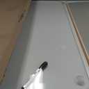 U Brands Magnetic Dry Erase Board White Board, 30" x 20", Modern White Wood Style Pin-It Frame, Includes Marker and Magnet