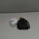 2 Pcs Rhinestone Head Scarf Mesh Headbands Rave Head Scarf Festival Accessories for Women 70s Nightclub Disco Headband Sparkly Bandana Glitter Hair Wrap Crystal Chainmail Beaded Headpiece