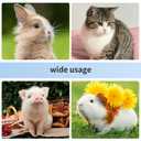 Automatic Rabbit Watering System,Rabbit Water Dispenser Kit,Automatic Rabbit Feeder,Nipple Drinker Feeders for Rabbits,Nipple Drinker Feed-ers