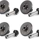 Overdrive Underdrive Helical Axle Gear Set 24/8T 27/8T 30/8T 33/8T for Axial SCX10 AR44 AR45 Capra Axle VS4-10 F9 Phoenix F10 (30T 8T)