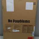 16-Inch Height Extension for Pet Gates, Adjustable Top Extension Piece for 26-42 Inch Wide Gates, Prevents Cats from Jumping Over, Black