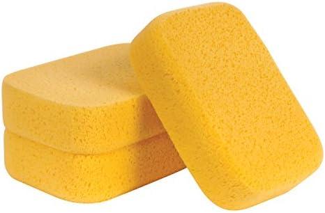 QEP 7-1/2" x 5-1/2" Extra Large Grouting, Cleaning and Washing Sponge 3 Count (Pack of 1)