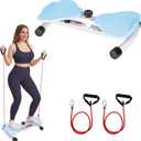 EPHESPORT Waist Twisting Machine, Ab Twister for Home Workout, Twister Board for Exercise, Full Body Slimming & Core Training, Twist Machine for Weight Loss, Compact Home Exercise Equipment (blue)