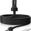 Stargear Starlink Mini Cable 12V Power Cable 3M/10FT, Starlink Mini Accessories 16AWG Cigarette Lighter to DC Cord, 12V-48V Car Charger Car Adapter