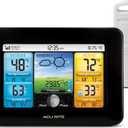 AcuRite Wireless Home Weather Station with Color Display, Indoor Outdoor Thermometer and Temperature Sensor (02077M)
