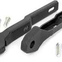 Rough Country Tow Hook Shackle Mounts for 2017-2021 Nissan Titan - RS149,Black