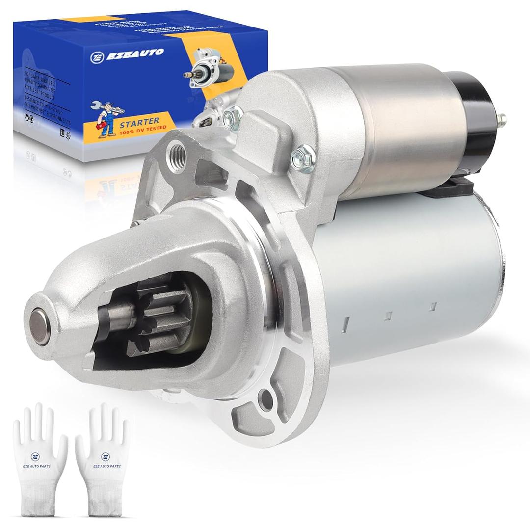 Ezexpreze 19202 New Starter for Jeep Wrangler 3.6L 2012-2017 Wrangler JK 2018, for Dodge Charger Chrysler 300 3.6L 2017-2019, for RAM 1500 3.6L 2017-2019, OE#428000-9300 4280009300 280-0432 2800432